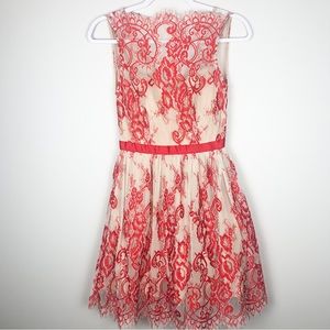 Lace Red Dress size 1 Small